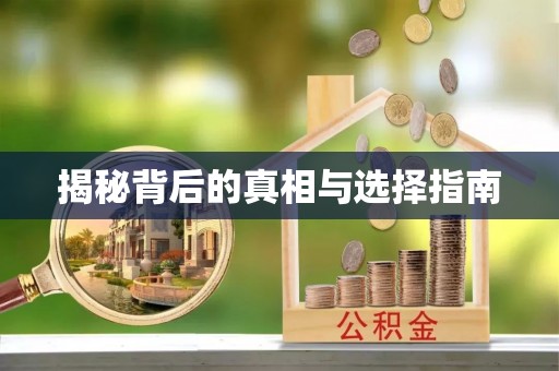西峡揭秘背后的真相与选择指南