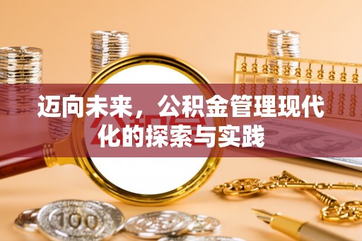 西峡迈向未来，公积金管理现代化的探索与实践