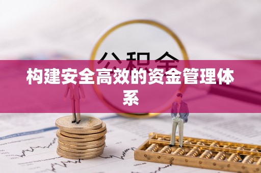 西峡构建安全高效的资金管理体系