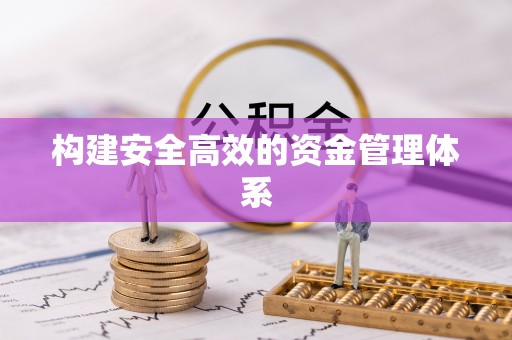 西峡构建安全高效的资金管理体系