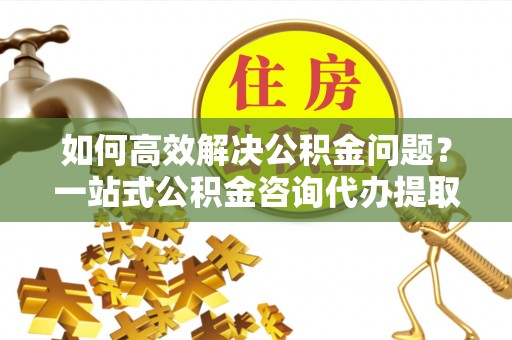 西峡如何高效解决公积金问题？一站式公积金咨询代办提取服务全解析