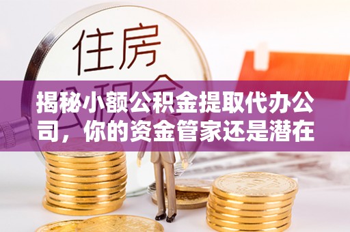 西峡揭秘小额公积金提取代办公司，你的资金管家还是潜在风险？