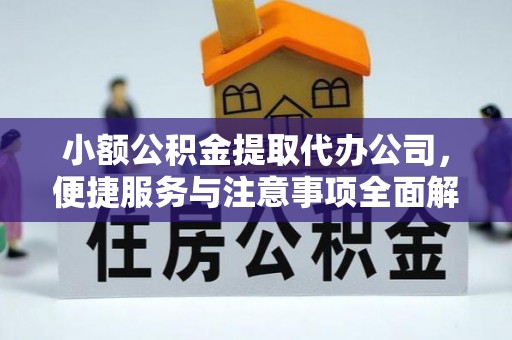西峡小额公积金提取代办公司，便捷服务与注意事项全面解析