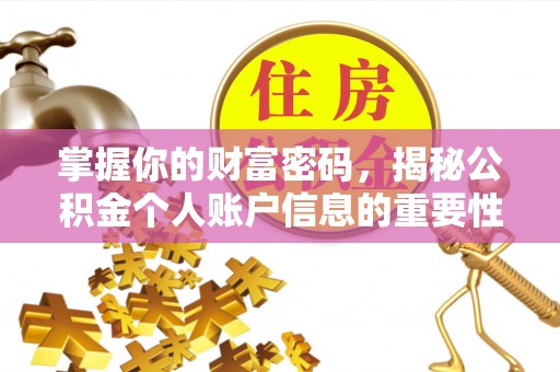 西峡掌握你的财富密码，揭秘公积金个人账户信息的重要性