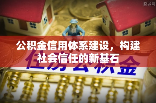 西峡公积金信用体系建设，构建社会信任的新基石