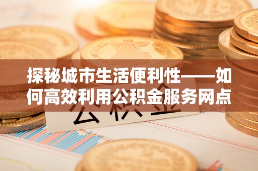 西峡探秘城市生活便利性——如何高效利用公积金服务网点查询工具