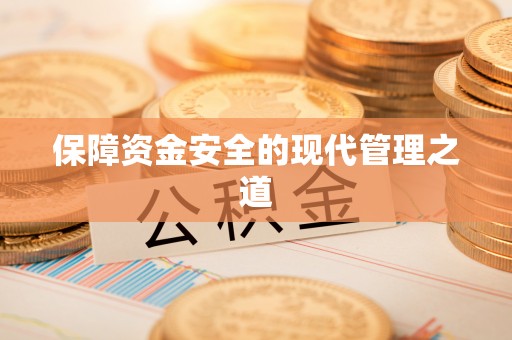 西峡保障资金安全的现代管理之道